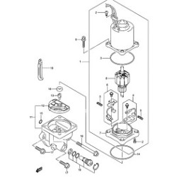 ressort pour charbon de trim suzuki