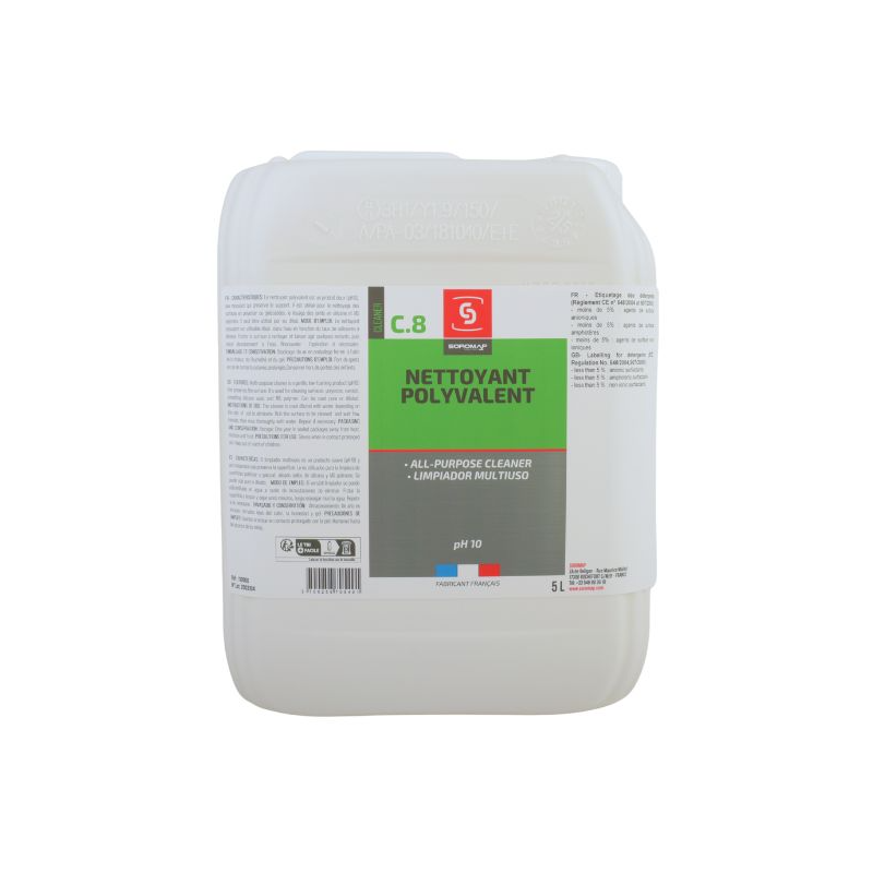 C8 - Nettoyant Polyvalent 5L